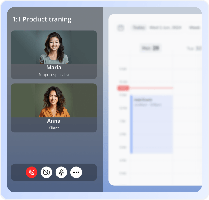 salon management - live chat training