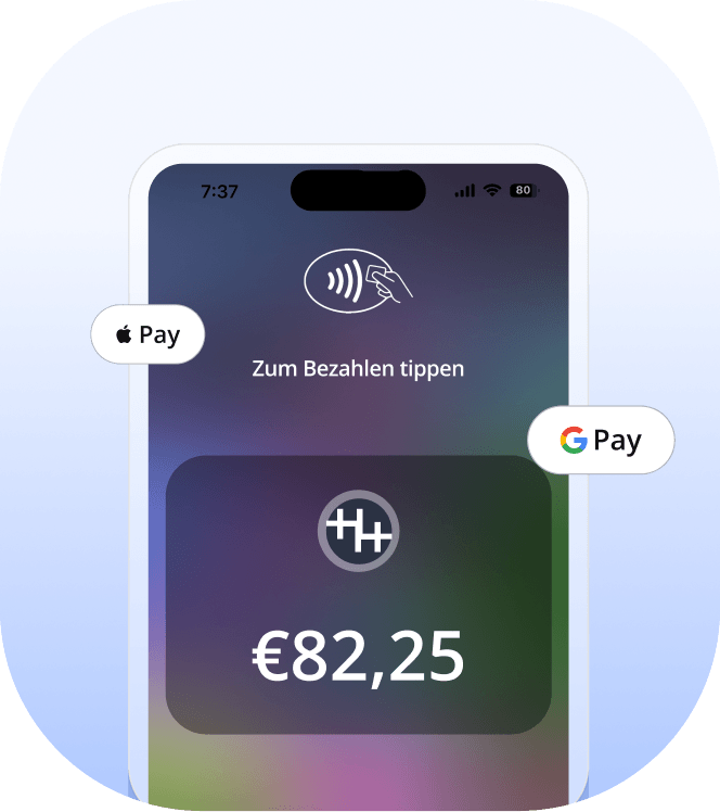 Salon mobile Zahlung Verarbeitung