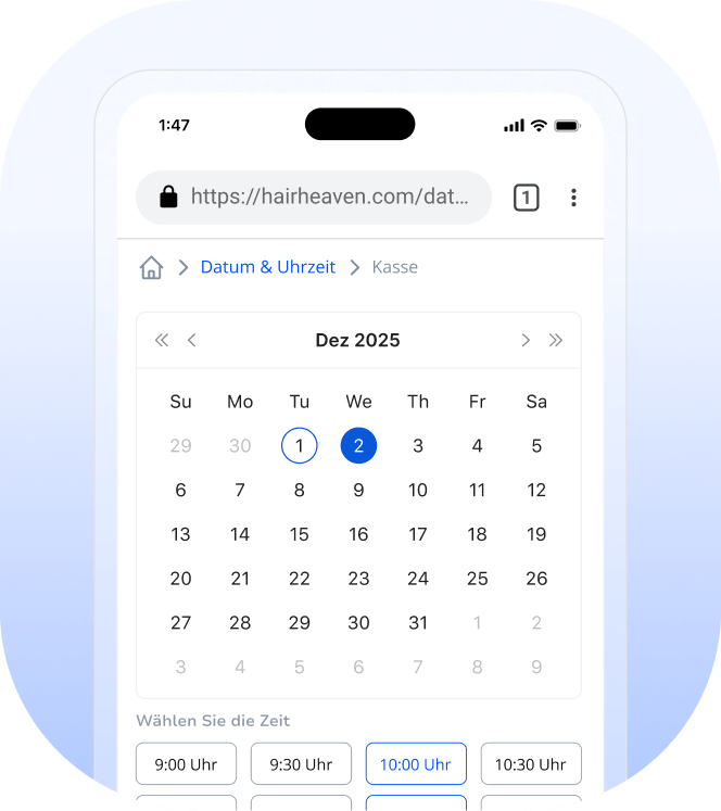 software online-buchungen