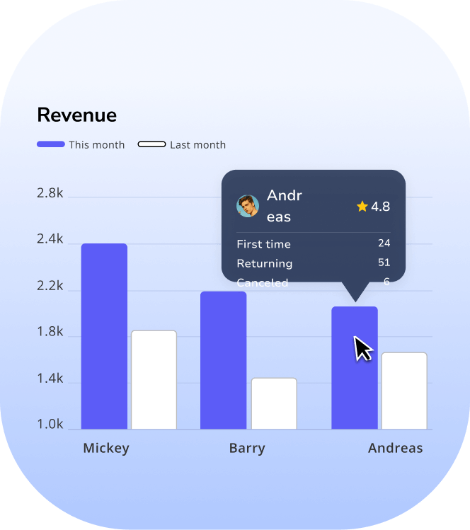 barbershop appointment system