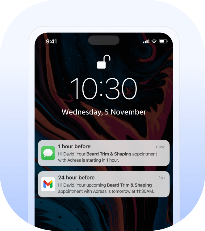 barber shop booking system