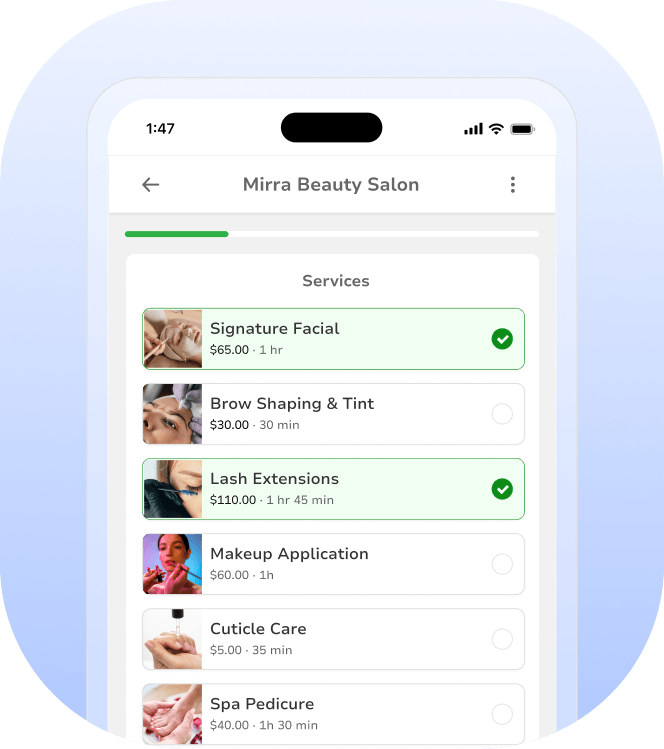beauty salon booking software