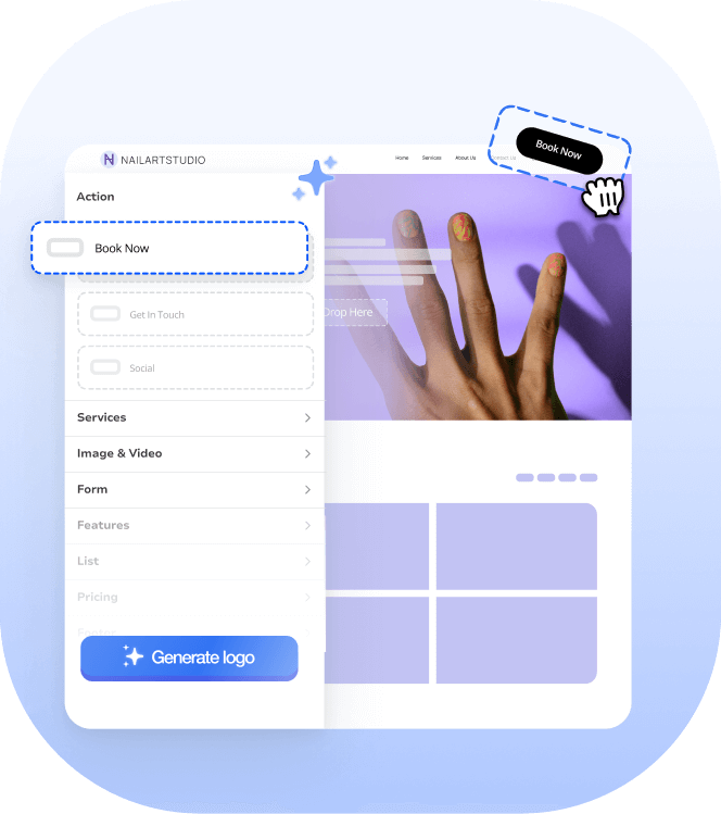 beauty salon booking app
