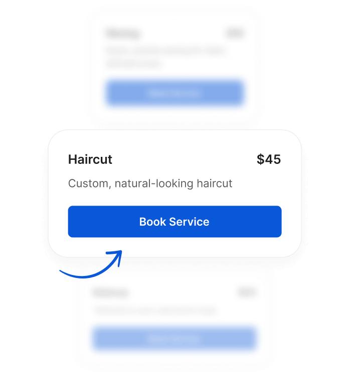 self-book with salon online booking
