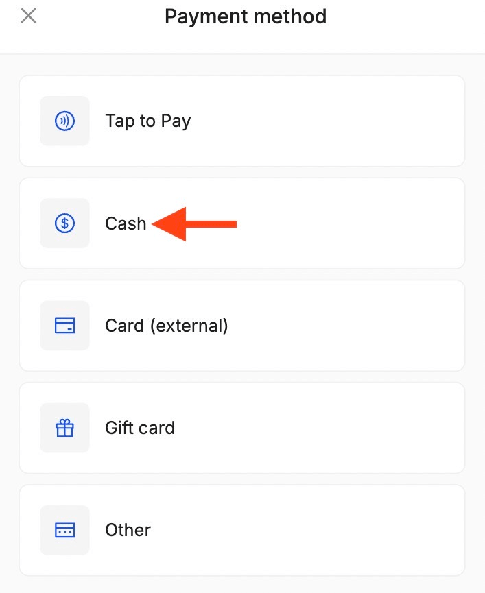 salon pos software with cash payments