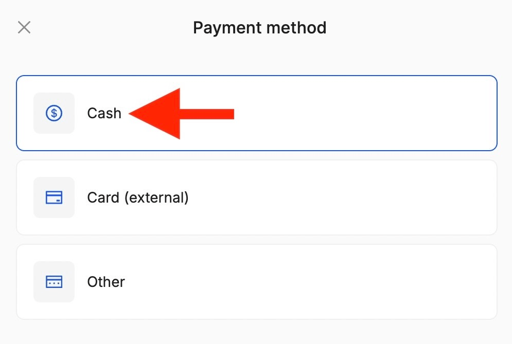 salon pos software with cash payments