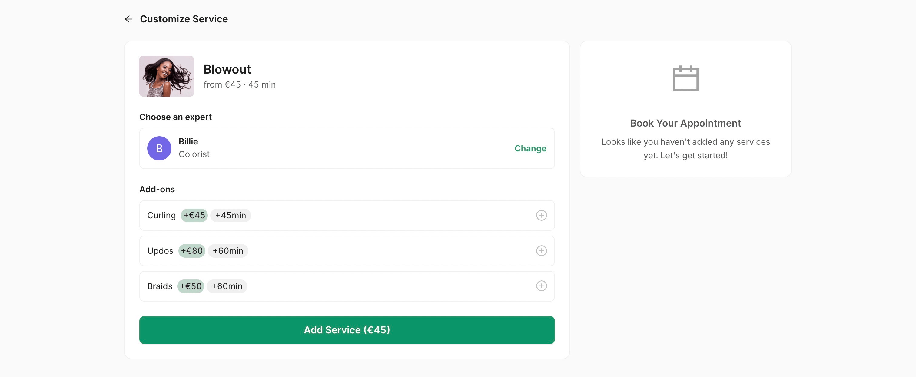 how to promote add-ons inside the booking portal