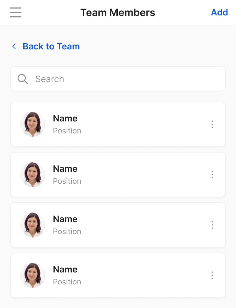 how to add a new team member