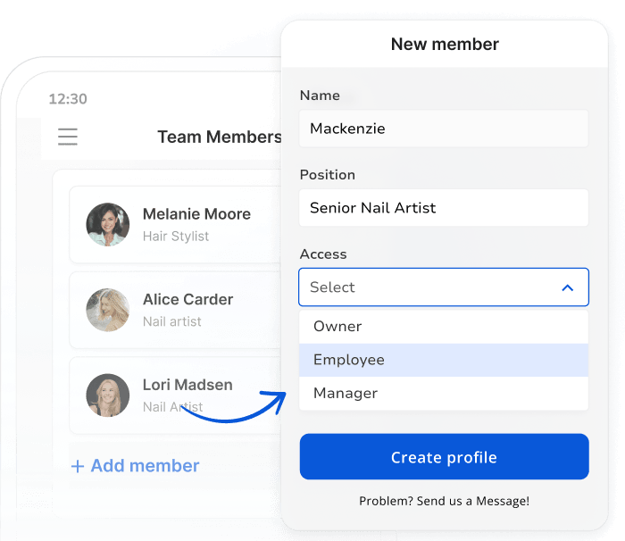 salon management software for your team