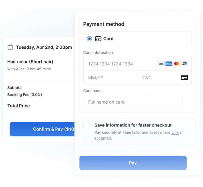 Online Salon Booking Software & Deposits