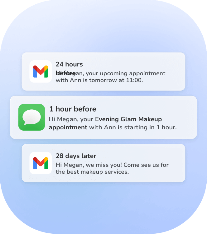 booking app for makeup artists