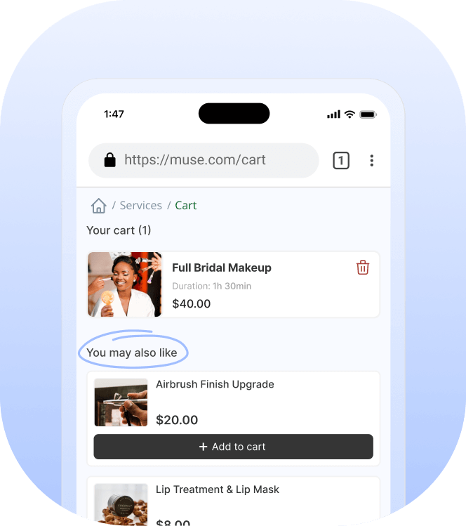 makeup artist appointment app