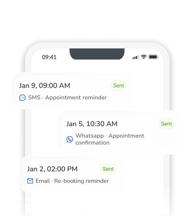 salon booking software with no-show protection