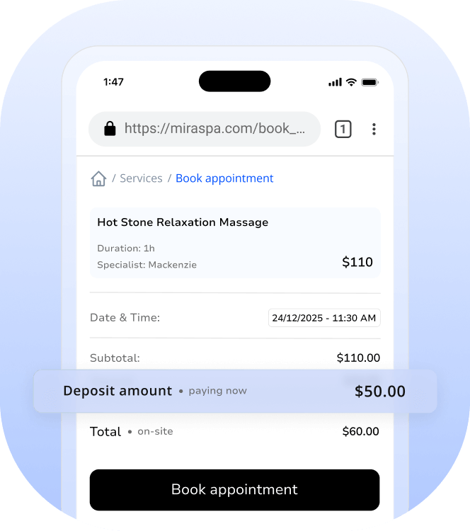 spa appointment scheduling software