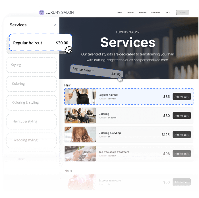 salon management software wordpress plugin