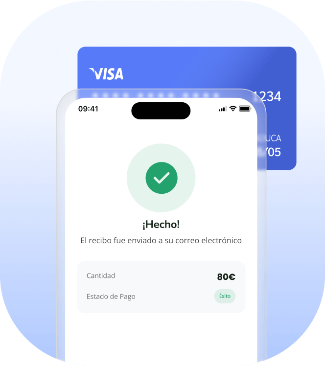 Recibir pagos con tarjeta con punto de venta móvil para salones