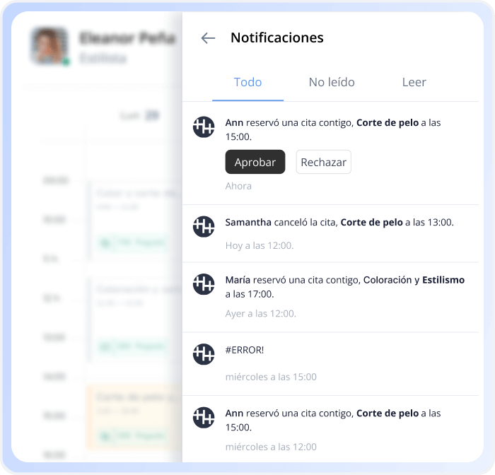 Gestionar reservas y ver disponibilidad