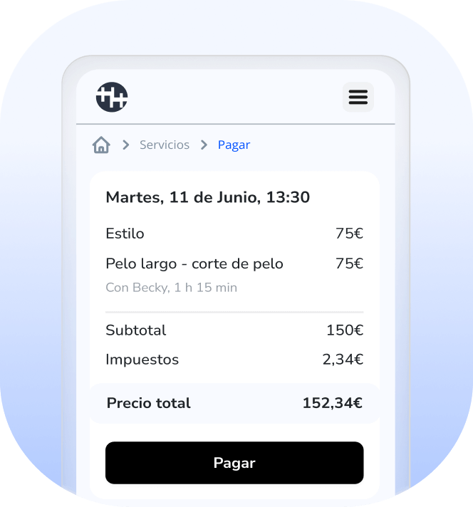 mejor sitio web para salón con autoreserva integrada