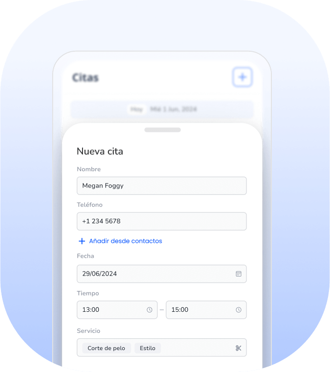 software para agendar citas de salón en tu smartphone