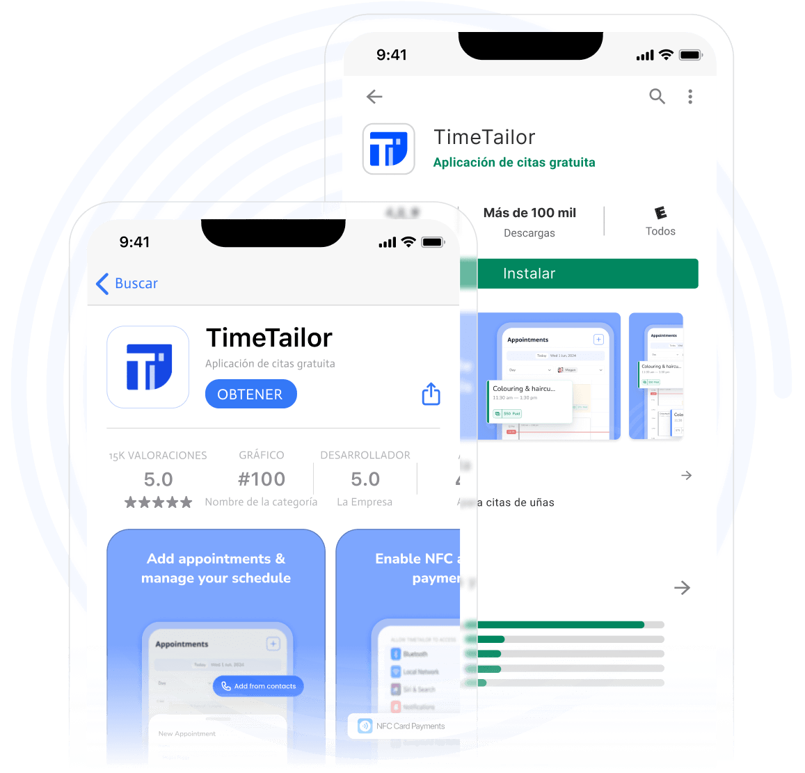 software de agenda para citas de salón - fácil descarga en cualquier dispositivo IOS y Android