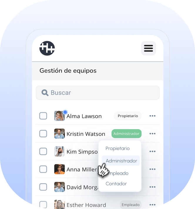 software de gestión de salones online - gestión de derechos