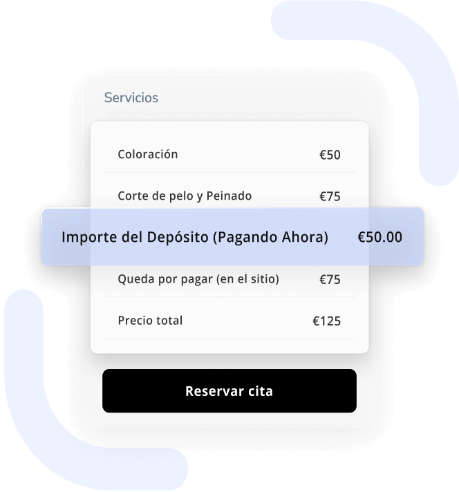 depósitos como prevención de ausencias