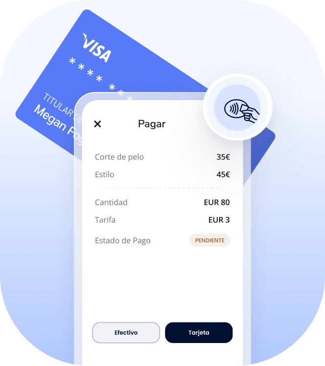 caja registradora app de salón