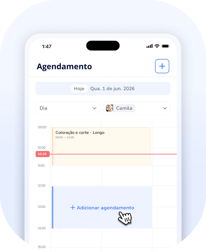 software de gestão de agendamentos para salão - gerencie compromissos da web, instagram, chamadas telefônicas