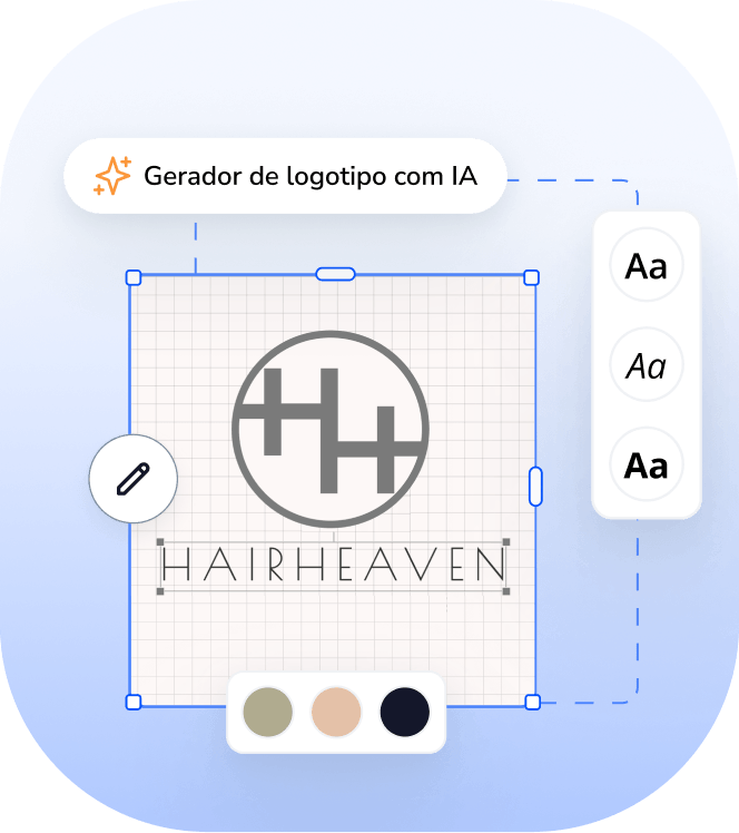website salão - gerador de logotipo