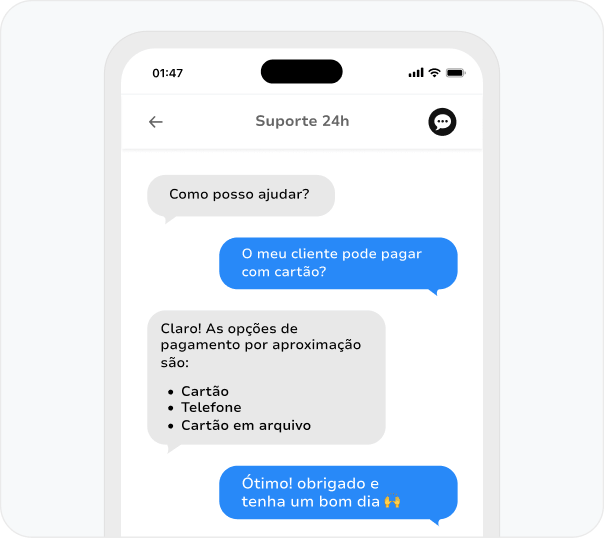 suporte ao vivo gratuito 24 horas