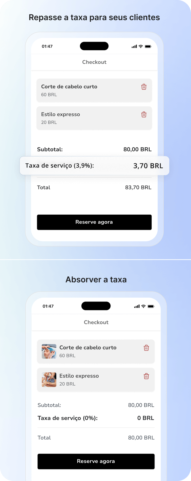 software de salão importação gratuita de clientes
