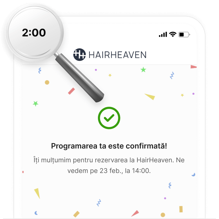 Sistem de Programări Online pentru Saloane care permite clienților să se programeze 24/7