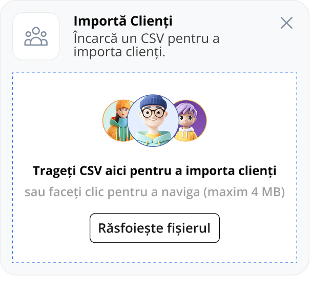 software salon import gratuit clienți